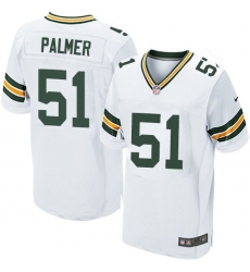 Nike Packers #51 Nate Palmer White Mens Stitched NFL Elite Jersey