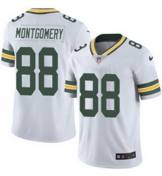 Nike Packers #88 Ty Montgomery White Mens Stitched NFL Vapor Untouchable Limited Jersey
