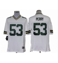 Nike green bay packers 53 Nick Perry white Limited NFL Jersey
