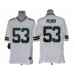 Nike green bay packers 53 Nick Perry white Limited NFL Jersey