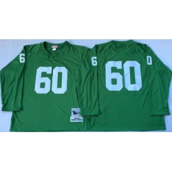 Packers 60 Green Long Sleeved Throwback Jersey