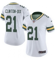 Nike Packers #21 Ha Ha Clinton Dix White Womens Stitched NFL Limited Rush Jersey