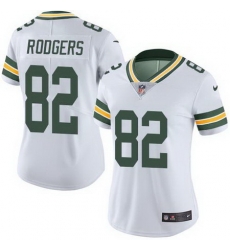Nike Packers #82 Richard Rodgers White Womens Stitched NFL Limited Rush Jersey