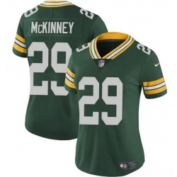 Women Green Bay Packers 29 Xavier McKinney Green Vapor Untouchable Limited Stitched Jersey