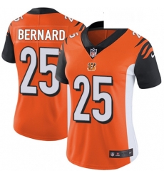 Womens Nike Cincinnati Bengals 25 Giovani Bernard Elite Orange Alternate NFL Jersey