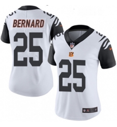 Womens Nike Cincinnati Bengals 25 Giovani Bernard Limited White Rush Vapor Untouchable NFL Jersey