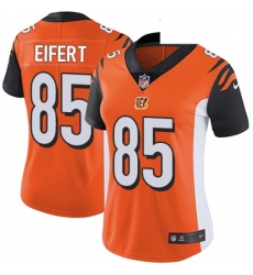 Womens Nike Cincinnati Bengals 85 Tyler Eifert Elite Orange Alternate NFL Jersey