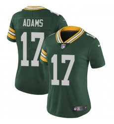 Womens Nike Green Bay Packers 17 Davante Adams Green Team Color Vapor Untouchable Limited Player NFL Jersey