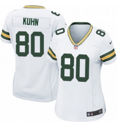 Womens Nike Green Bay Packers 80 Jimmy Graham Game White NFL Jersey