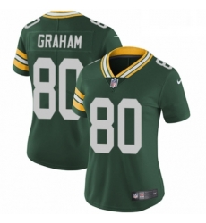 Womens Nike Green Bay Packers 80 Jimmy Graham Green Team Color Vapor Untouchable Elite Player NFL Jersey