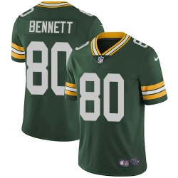 Nike Packers #80 Martellus Bennett Green Team Color Youth Stitched NFL Vapor Untouchable Limited Jersey