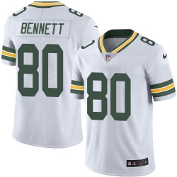 Nike Packers #80 Martellus Bennett White Youth Stitched NFL Vapor Untouchable Limited Jersey