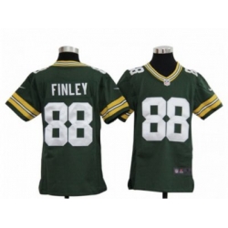 Nike Youth NFL Green Bay Packers #88 Jermichael Finley Green Jerseys