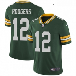 Youth Nike Green Bay Packers 12 Aaron Rodgers Elite Green Team Color NFL Jersey