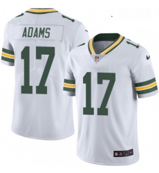 Youth Nike Green Bay Packers 17 Davante Adams Elite White NFL Jersey
