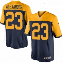 Youth Nike Green Bay Packers 23 Jaire Alexander Limited Navy Blue Alternate NFL Jersey
