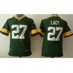 Youth Nike Green Bay Packers 27 Eddie Lacy Green NFL Jerseys