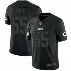 Youth Nike Green Bay Packers 55 Za'Darius Smith Black Impact Limited Jersey