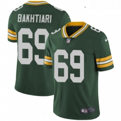 Youth Nike Green Bay Packers 69 David Bakhtiari Elite Green Team Color NFL Jersey