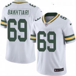 Youth Nike Green Bay Packers 69 David Bakhtiari Elite White NFL Jersey