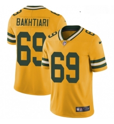 Youth Nike Green Bay Packers 69 David Bakhtiari Limited Gold Rush Vapor Untouchable NFL Jersey