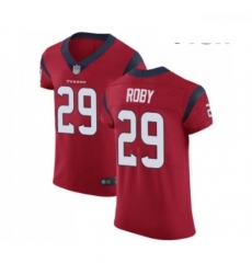 Men Houston Texans 29 Bradley Roby Red Alternate Vapor Untouchable Elite Player Football Jersey