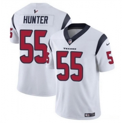 Men Houston Texans 55 Danielle Hunter White Vapor Untouchable Stitched Football Jersey