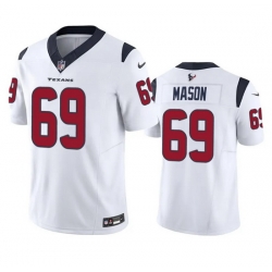 Men Houston Texans 69 Shaq Mason White 2023 F U S E Vapor Untouchable Stitched Football Jersey