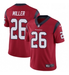 Men Nike Houston Texans 26 Lamar Miller Limited Red Alternate Vapor Untouchable NFL Jersey