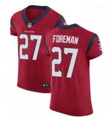 Men Nike Houston Texans 27 DOnta Foreman Red Alternate Vapor Untouchable Elite Player NFL Jersey