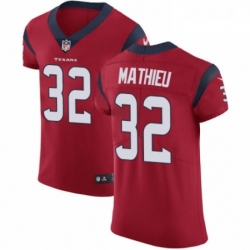 Men Nike Houston Texans 32 Tyrann Mathieu Red Alternate Vapor Untouchable Elite Player NFL Jersey