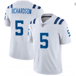 Men Nike Indianapolis Colts #5 Anthony Richardson White Vapor Untouchable Limited Stitched NFL Jersey
