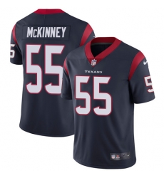 Men Nike Texans #55 Benardrick McKinney Navy Blue Team Color Stitched NFL Vapor Untouchable Limited Jersey