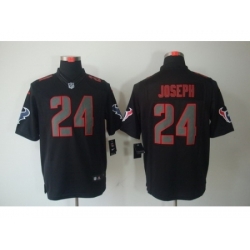 Nike Houston Texans 24 Joseph Black Limited Impact NFL Jersey