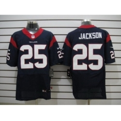 Nike Houston Texans 25 Kareem Jackson Blue Elite NFL Jersey