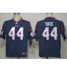 Nike Houston Texans 44 Ben Tate Blue Game NFL Jersey
