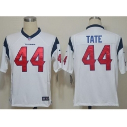 Nike Houston Texans 44 Ben Tate White Game NFL Jersey