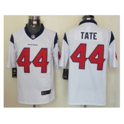 Nike Houston Texans 44 Ben Tate White Limited NFL Jersey