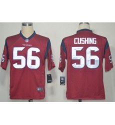 Nike Houston Texans 56 Brian Cushing Red Game NFL Jersey