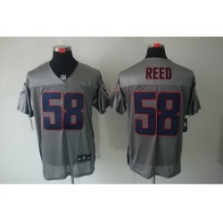 Nike Houston Texans 58 Brooks Reed Grey Elite Shadow NFL Jersey