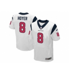 Nike Houston Texans 8 Brian Hoyer white Elite NFL Jersey