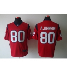 Nike Houston Texans 80 Andre Johnson Red LIMITED NFL Jersey