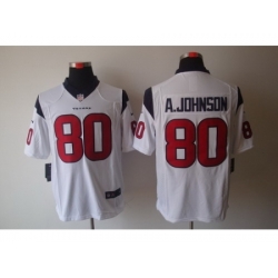 Nike Houston Texans 80 Andre Johnson White LIMITED NFL Jersey