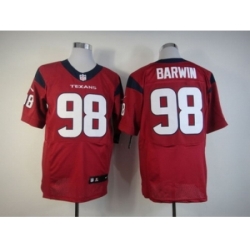 Nike Houston Texans 98 Connor Barwin Red Elite NFL Jersey