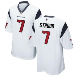 Nike Houston Texans CJ Stroud #7 White Vapor Untouchable Limited Stitched NFL Jersey