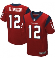 Nike Texans #12 Bruce Ellington Red Alternate Mens Stitched NFL Elite Jersey
