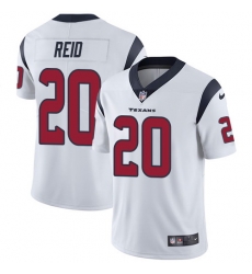 Nike Texans #20 Justin Reid White Mens Stitched NFL Vapor Untouchable Limited Jersey