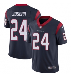 Nike Texans #24 Johnathan Joseph Navy Blue Team Color Mens Stitched NFL Vapor Untouchable Limited Jersey