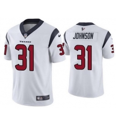 Nike Texans 31 David Johnson White Vapor Untouchable Limited Jersey