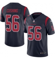 Nike Texans #56 Brian Cushing Navy Blue Mens Stitched NFL Limited Rush Jersey